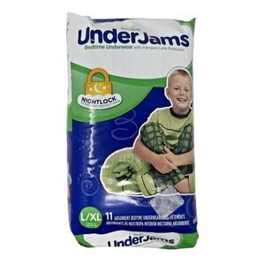 Pampers Under Jams, Bedtime Underwear with Pampers Leak Protection 11 L/XL